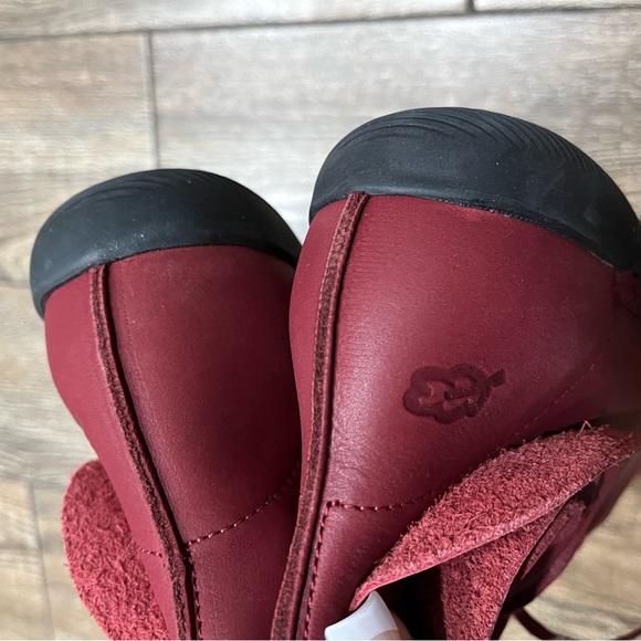 Loints of Holland Rosa lipstick red ankle bootie - Picture 12 of 15